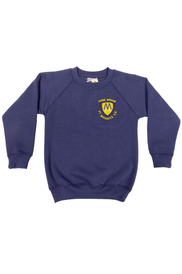 St Michaels Howe Bridge C of E Primary School Crew Neck  Boys Sweatshirt