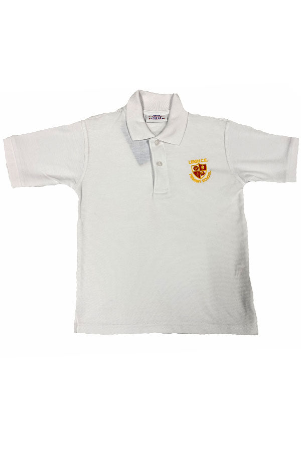 Leigh CE Primary School Polo Top with logo (Reception Yr 1 & 2 only)