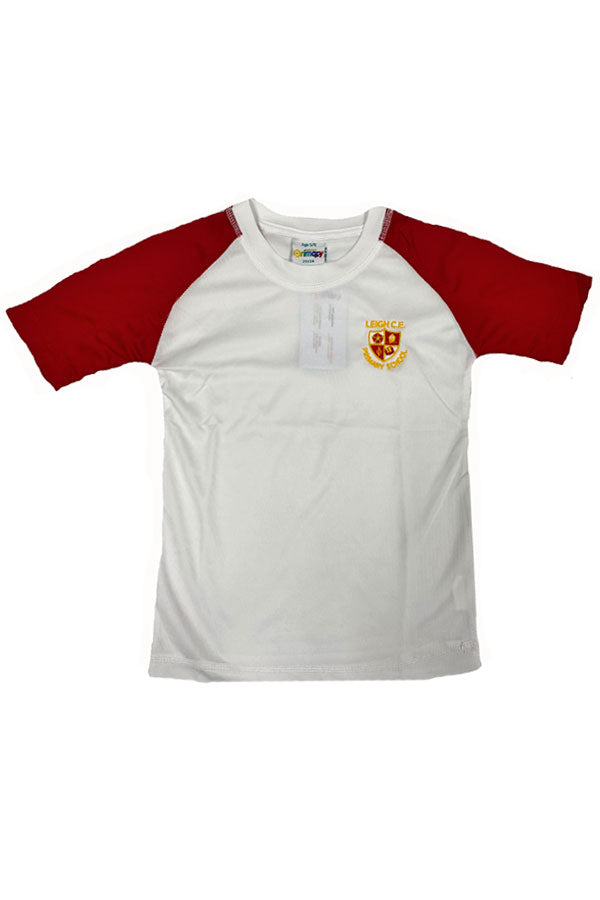 Leigh CE Primary School P.E. Top with Logo