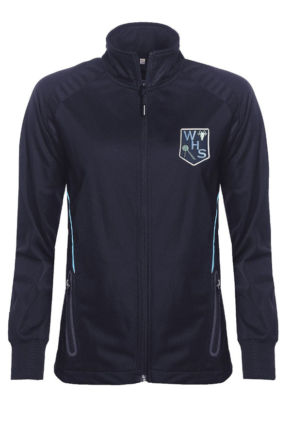 Westhoughton High School Full Zip P.E Top- Girls