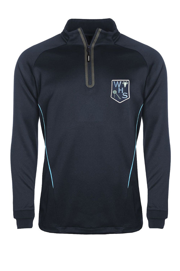 Westhoughton High School 1/4 Zip P.E Top - Boys