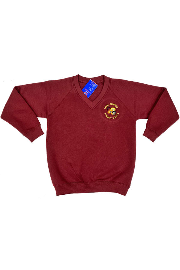 Leigh Central Primary School V Neck Sweatshirt - Year 5&6